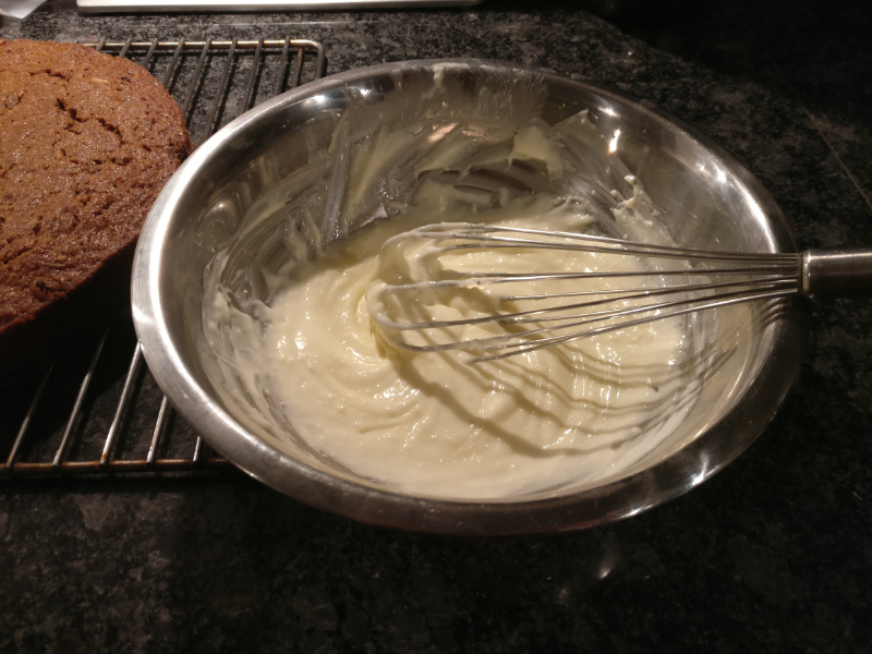 Cream cheese frosting