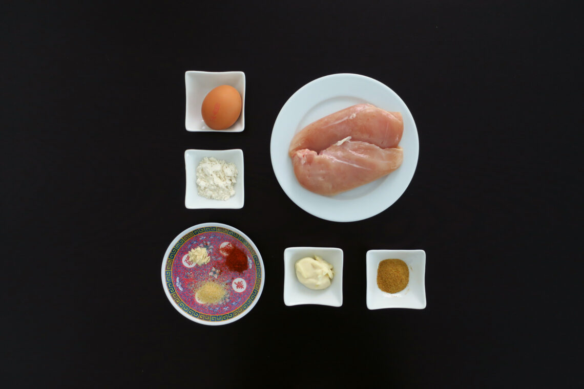 Ingrediënten Russische kipburgers