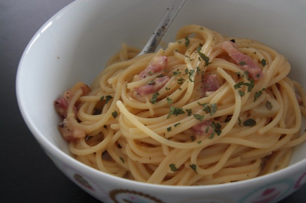 Spaghetti carbonara